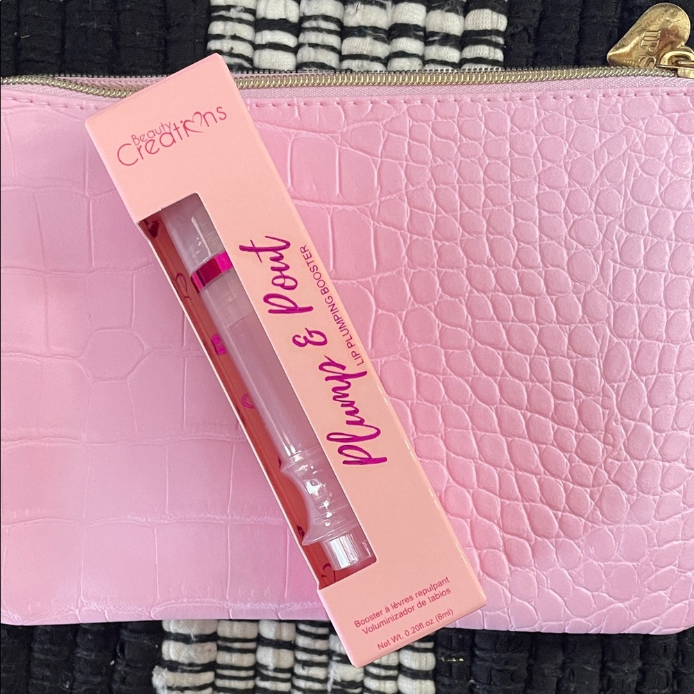 NWT Beauty Creations Plump & Pout Lip Booster - Soft Pink Lemonade